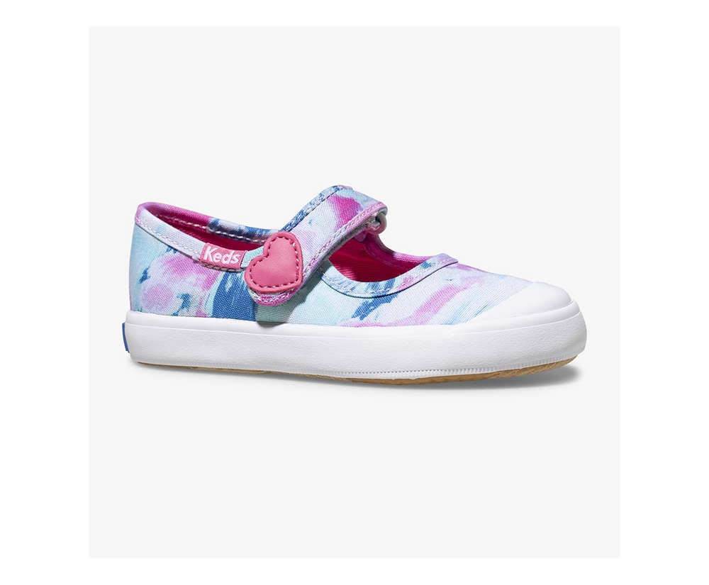 Keds Kids Slip Ons White/Pink - Harper - 697HCRVUE